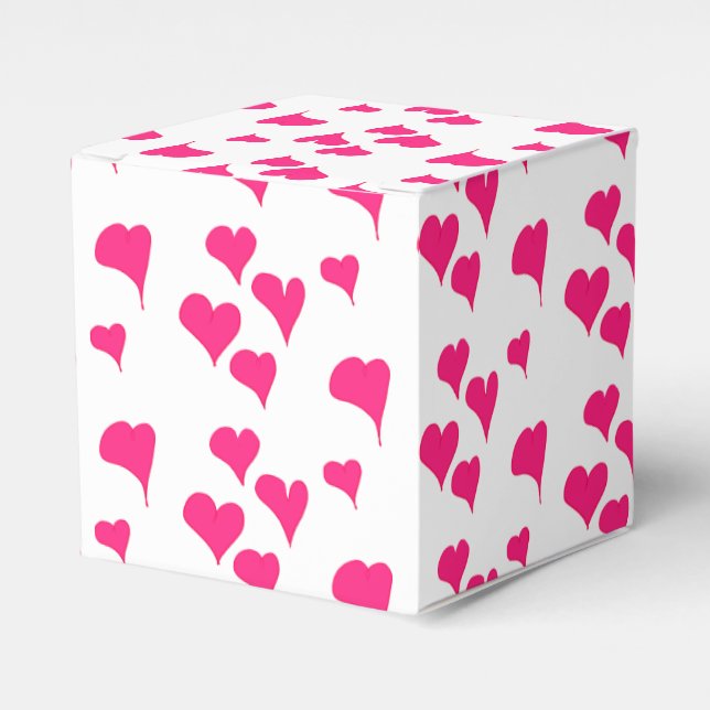 Herz-Valentinstag-Geschenkboxen Geschenkschachtel (Vorderseite)
