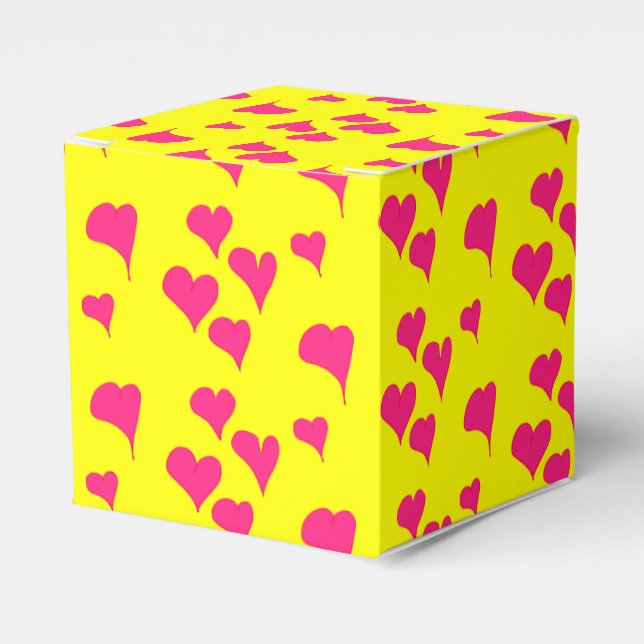 Herz-Valentinstag-Geschenkboxen Geschenkschachtel (Vorderseite)