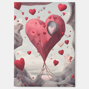 Herz VDay mag Magnet