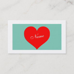 Herz Visitenkarte