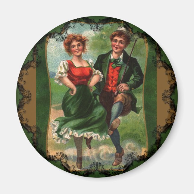 Herz voller Freude Magnet (Vorne)