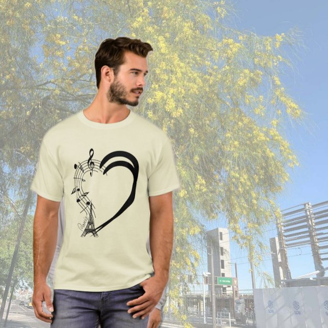 Herz voller Musik T-Shirt (Von Creator hochgeladen)