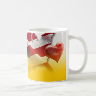 Herz von Amerika - Tasse