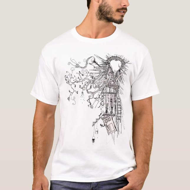 Herz von Aufträgen T-Shirt (Vorderseite)