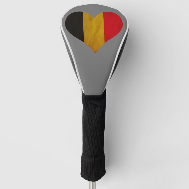 Herz von Belgien Golf Headcover (Vorderseite)