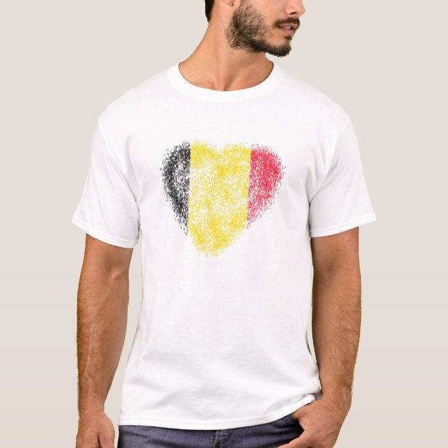 Herz von Belgien T-Shirt (Vorderseite)