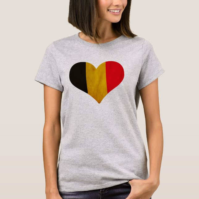 Herz von Belgien T-Shirt (Vorderseite)