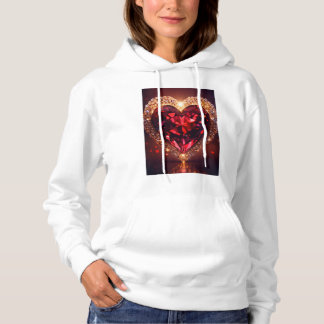 Herz von Diamonds T Hoodie