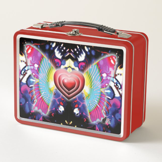 Herz von Glys Metal Lunchbox (Vorderseite)