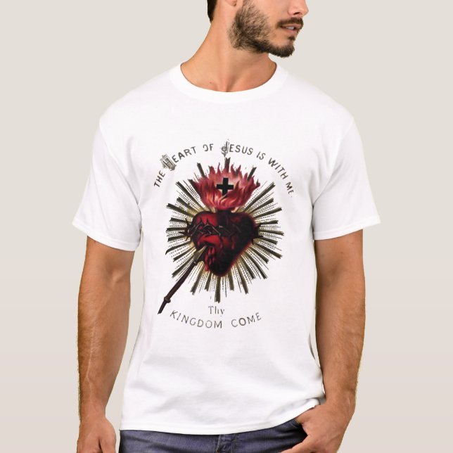 Herz von Jesus-T - Shirt (Vorderseite)