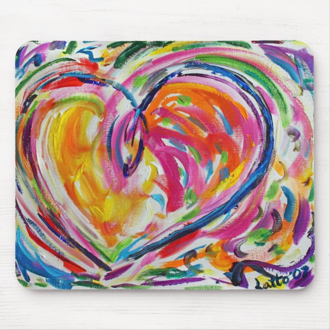 Herz von Joy Mousepad (Vorne)