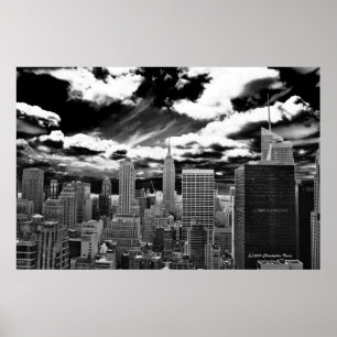 Herz von Manhattan - 30 Rockefeller Plaza Poster