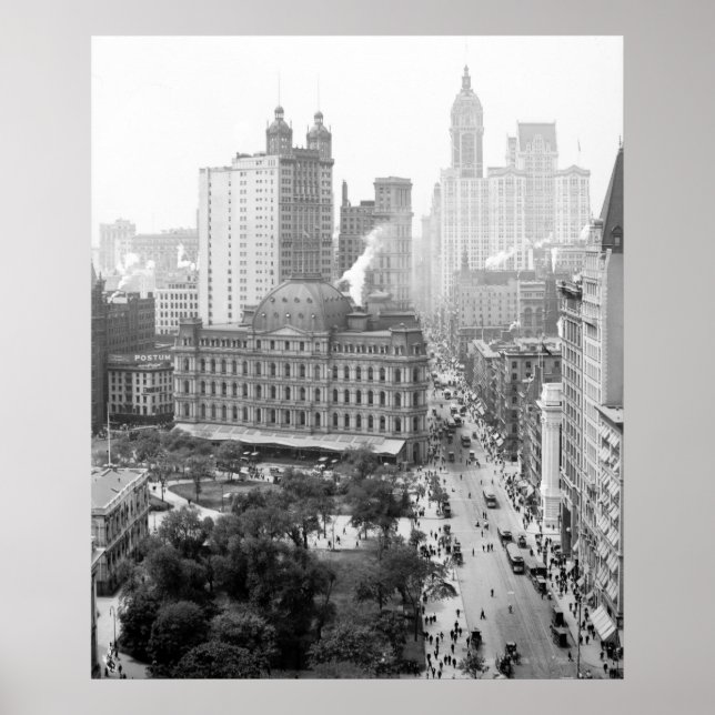 Herz von New York City: 1908 Poster (Vorne)