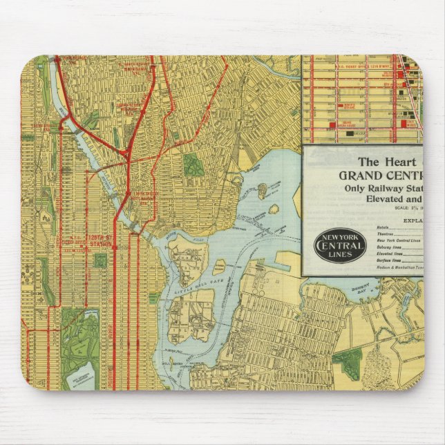 Herz von New York Mousepad (Vorne)