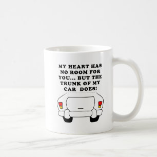 Herz Vs Trunk Funny Mug Tasse