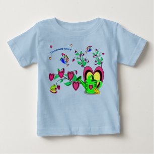 Herz - Wachende Liebe Baby T - Shirt