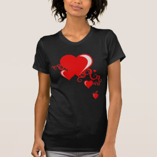 Herz zacken. T-Shirt