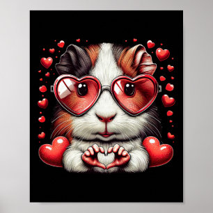 Herz Zeichen Hand Meerschweinchen Männer Frauen Me Poster