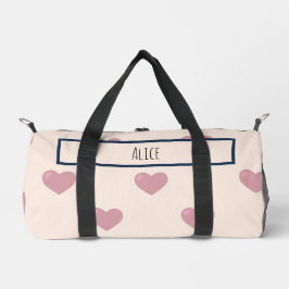 Herz Zeichne ich Individuelle Name Duffle Bag