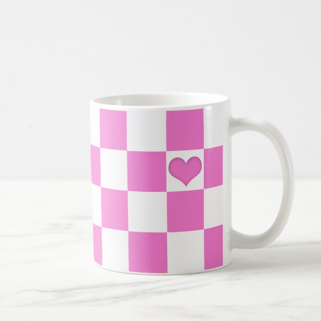Herz zerteilt - tasse (Rechts)