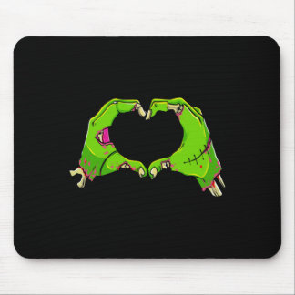 Herz Zombies Halloween Lustig Liebe Horror Männer Mousepad