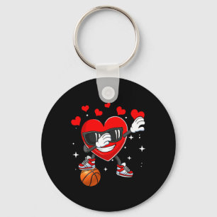 Herzabentanz mit Bysketbyll Byll Valentines Da Schlüsselanhänger