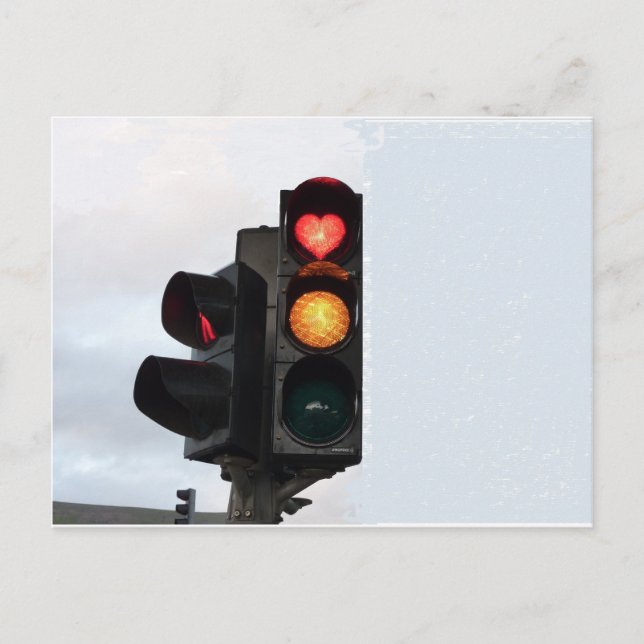 Herzampel Postkarte (Vorderseite)