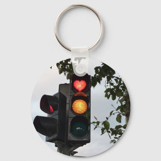 Herzampel Schlüsselanhänger (Vorderseite)