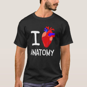 Herzanatomie Gesundheitslehrer Kardiologe Anatomis T-Shirt