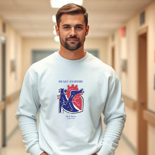Herzanatomie Sweatshirt