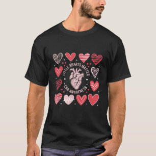 Herzanatomie Valentine Little Heart Matter CHD Aw T-Shirt