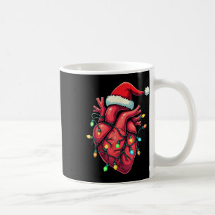 Herzanatomie Weihnachten Pflege Weihnachtsfeiertag Kaffeetasse