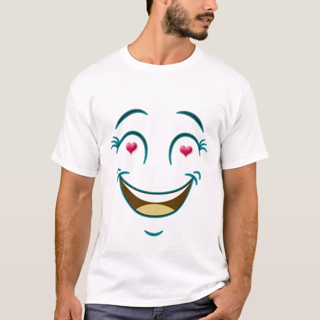 Herzaugen T-Shirt  (Vorderseite)