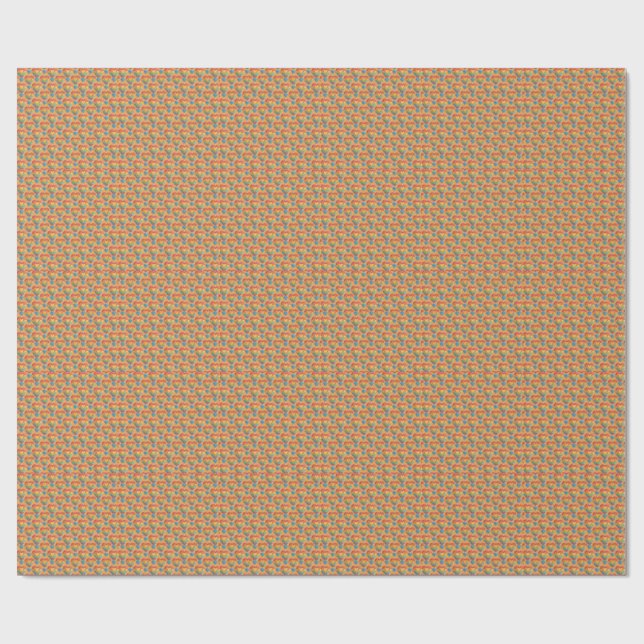 Herzautismus Geschenkpapier (Flach)