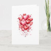 Herzballon Romantische Liebe