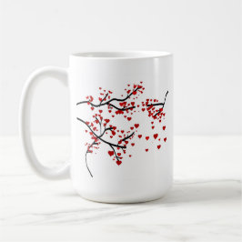 Herzbaum Kaffeetasse