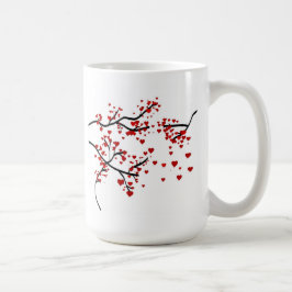 Herzbaum Kaffeetasse