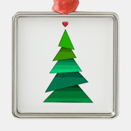 Herzbaum Ornament Aus Metall