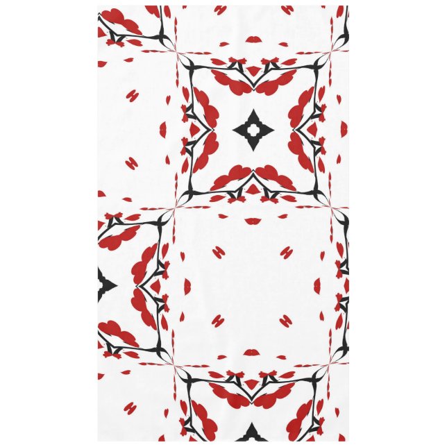 Herzbaum Tischdecke (Vorderseite)