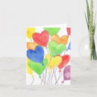 Herzblasen - Note Card