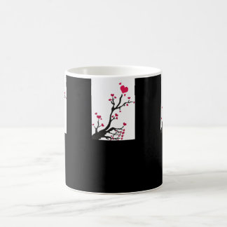 Herzblühen Kaffeetasse