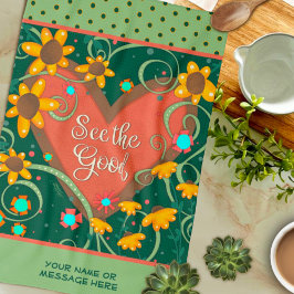 Herzblut finden Sie unter dem guten Zitatsnamen Geschirrtuch