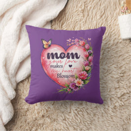 Herzblut Muttertag Geschenk_ Sie wird Liebe Kissen