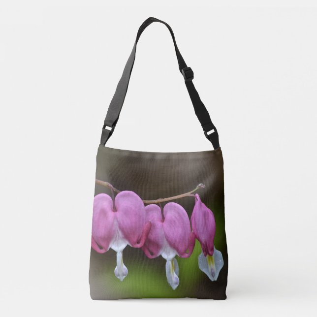 Herzblutungen Tragetaschen Mit Langen Trägern (Rückseite)