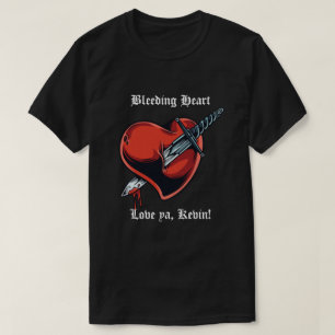 Herzblutungen Valentinstag Männer T - Shirt