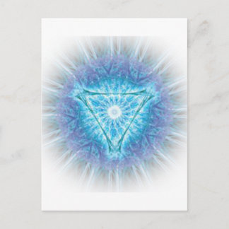 Herzchakra (अ ज न) postkarte