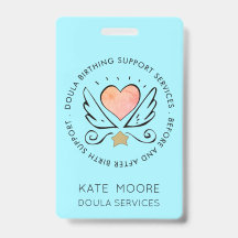 Herzchen Doula oder Midfrau mit dem Namen Wings