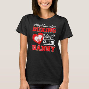 Herzchen Mein Lieblings-Boxspieler nennt mich Kind T-Shirt