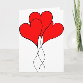 Herzchen valentine Ehefrau Liebling Feiertagskarte
