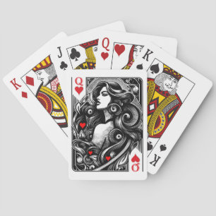 Herzdame, Sie sind an der Reihe Spielkarten
